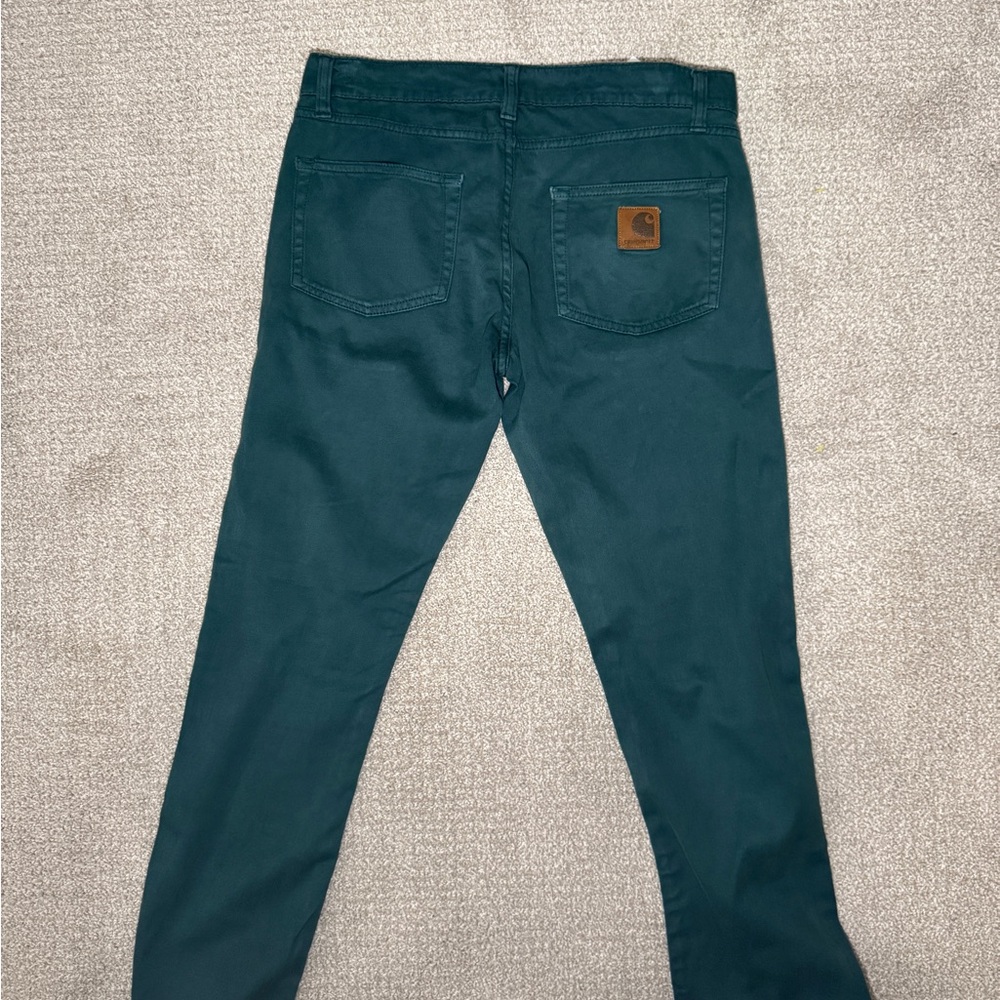 Carhartt Wip x Vintage Teal Pants 31x32